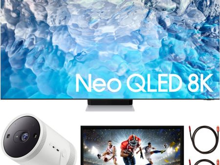 Samsung 65  Neo QLED 8K Smart TV (2022) Bundle with The Freestyle Projector Online Sale