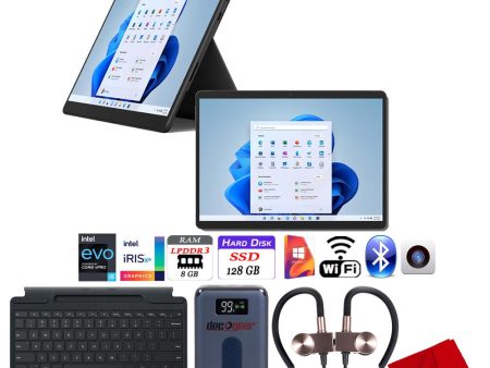 Microsoft Surface Pro 8 13  Intel i5-1135G7 8GB 256GB Laptop + Type Cover Keyboard Bundle Online